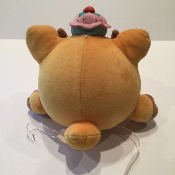 Smoosh Mushy Felina Fawn Deer With Cupcake Hat. 8”Plush - Picture 4 of 7